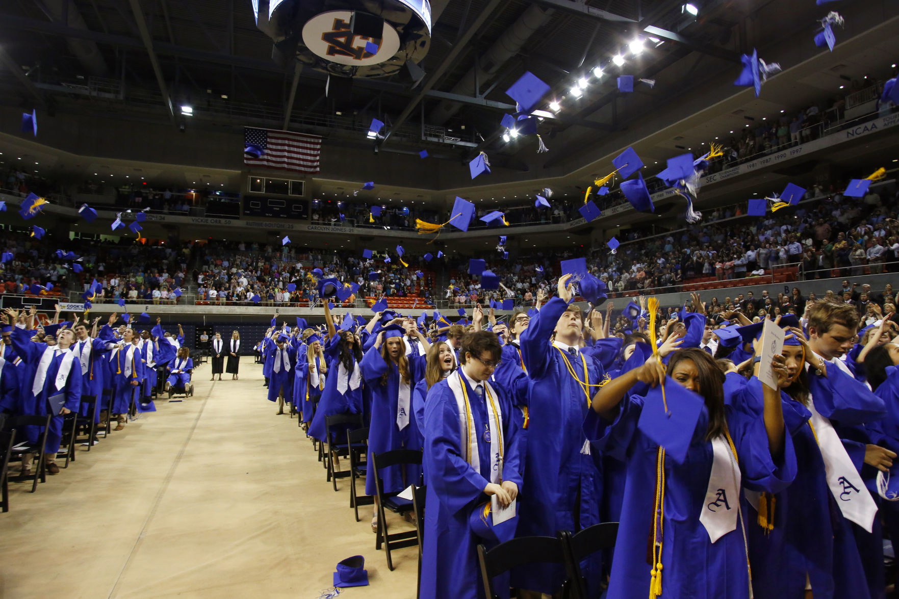Auburn High School graduation 2016